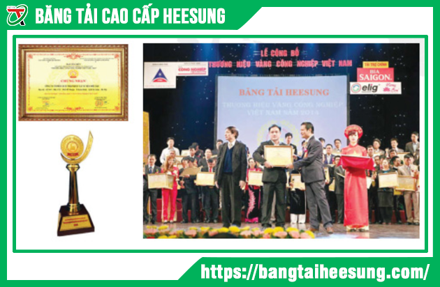Băng Tải Cao Su Trơn Heesung