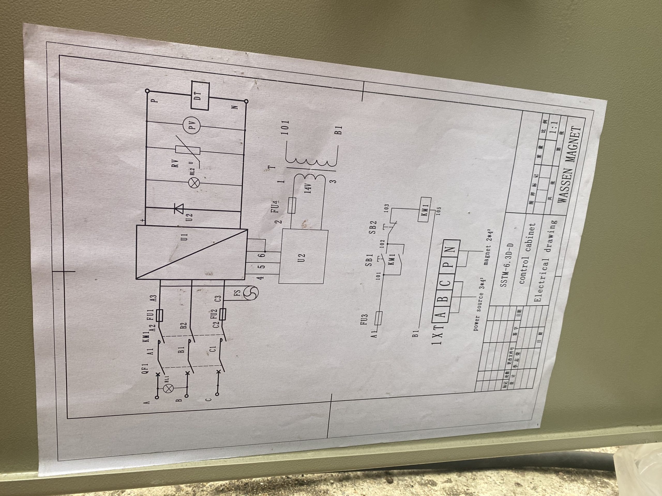 sơ đồ đấu nối tủ điện ttvm