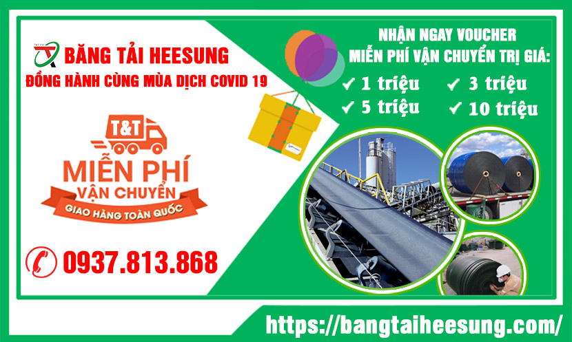Băng tải Heesung đồng hành cùng mùa dịch Covid 19