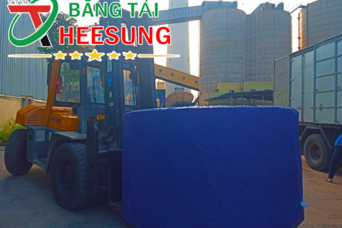 Cấp BĂNG TẢI CAO CẤP HEESUNG cho Xi Măng PHÚC SƠN