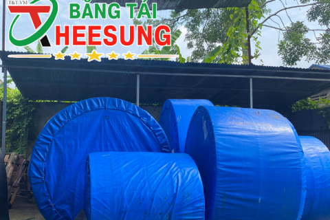 Cấp BĂNG TẢI CHỊU NHIỆT HEESUNG cho Xi Măng Sông Thao