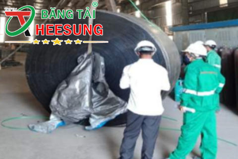 Dự án cấp BĂNG TẢI CÁP THÉP cho công ty Xi măng Công Thanh