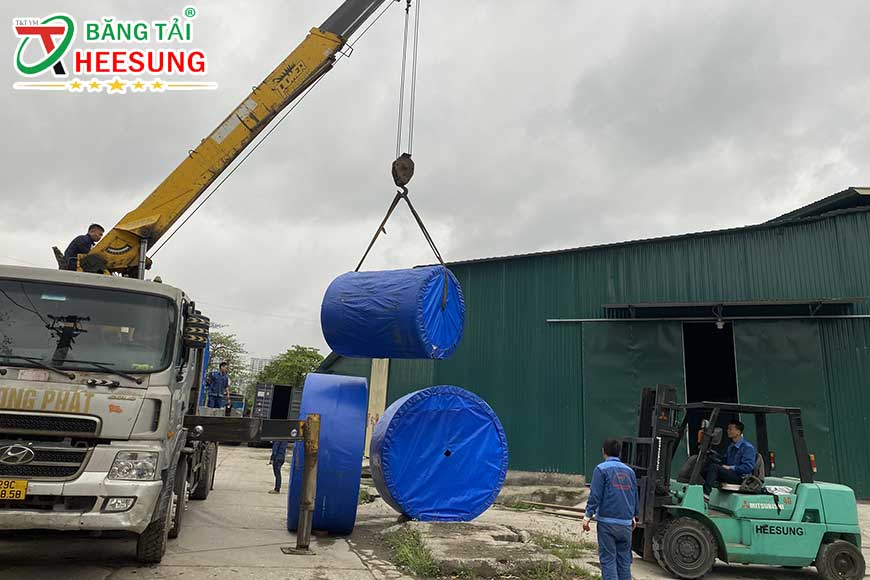 cấp băng tải cao su tại Thanh Hóa