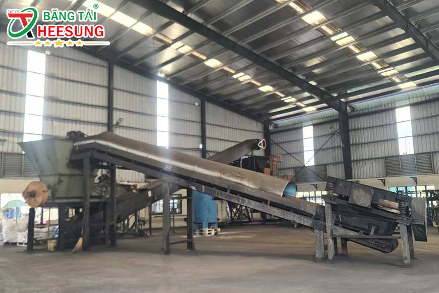 băng tải Heesung tại công ty môi trường