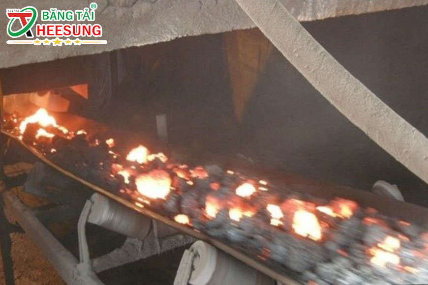 chọn băng tải chịu nhiệt