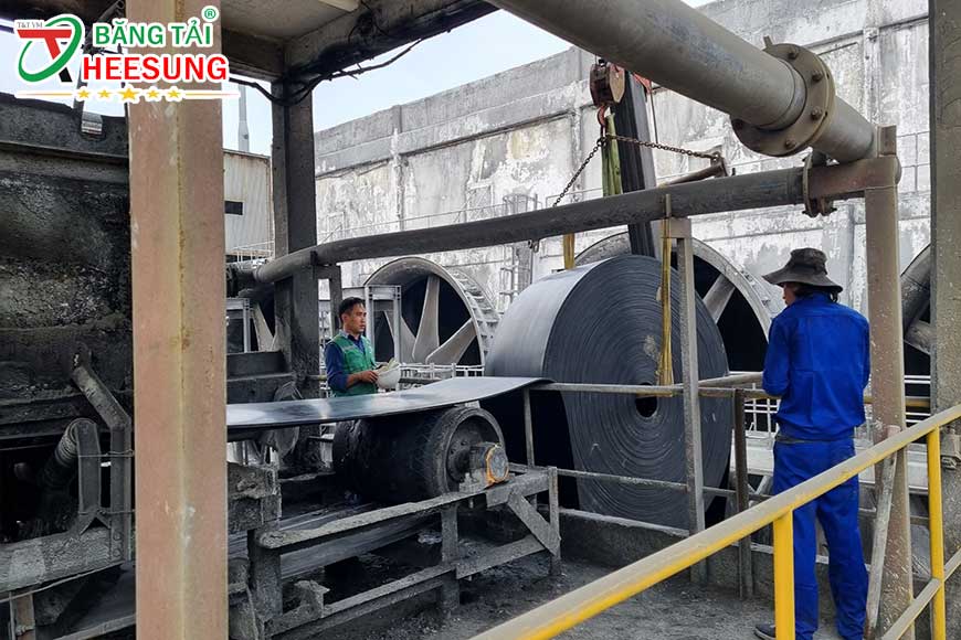 đội ngũ kỹ thuật của băng tải Heesung