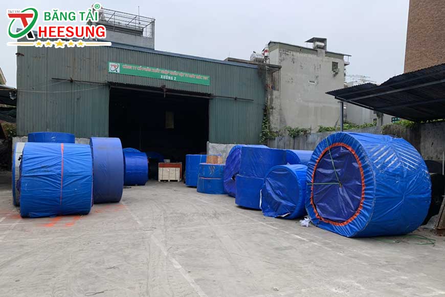 kho băng tải Heesung rộng rãi