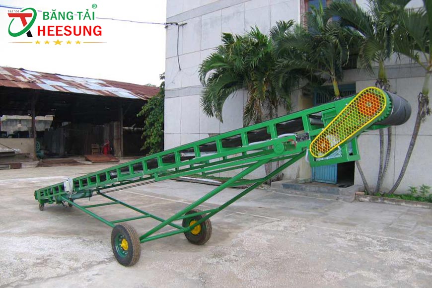băng tải nâng hạ Heesung