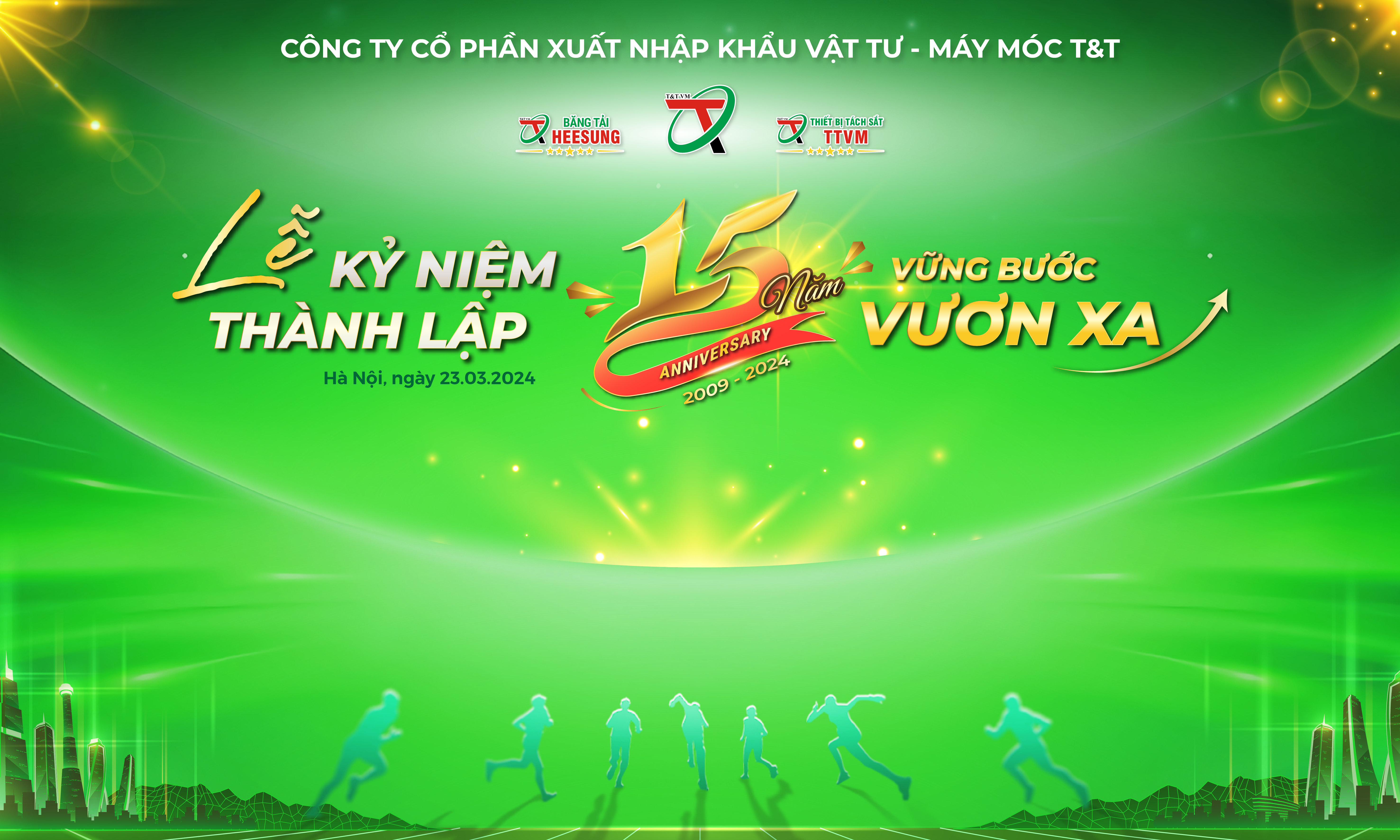 kỷ niệm 15 năm thành lập