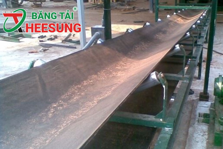 băng tải bố vải EP