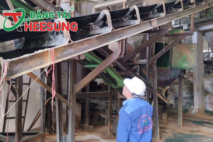 kiểm tra hệ thống băng tải