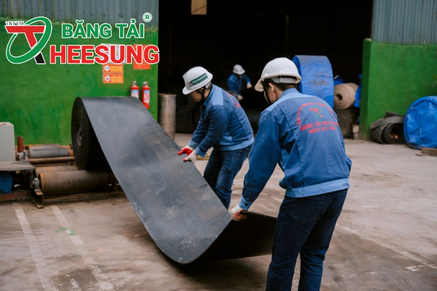 mua băng tải cao su Heesung