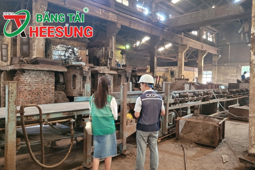 tư vấn băng tải cho khách hàng