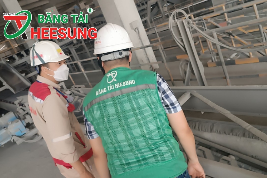 tư vấn băng tải cho khách hàng