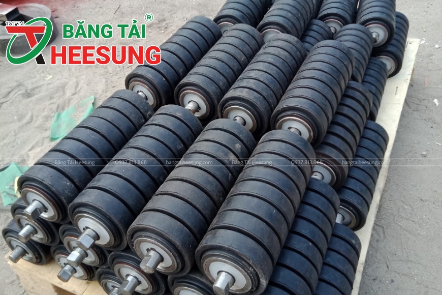 con lăn TTVM bọc cao su