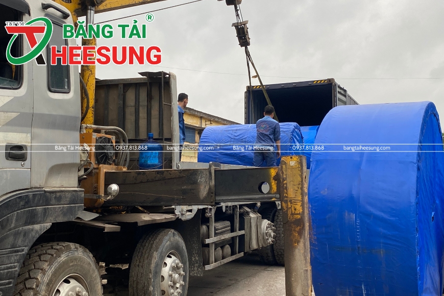 mua băng tải đá tại T&T
