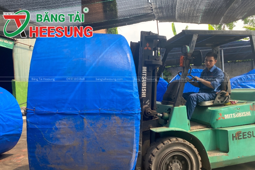 băng tải cao su chịu dầu
