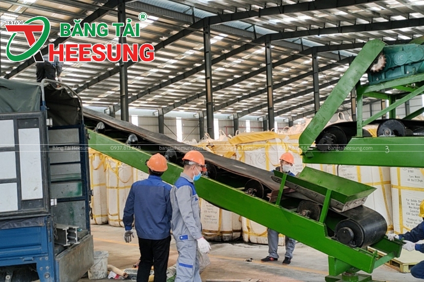 băng tải xanh Heesung