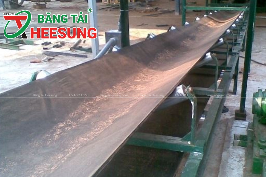 băng tải Heesung tại nhà máy