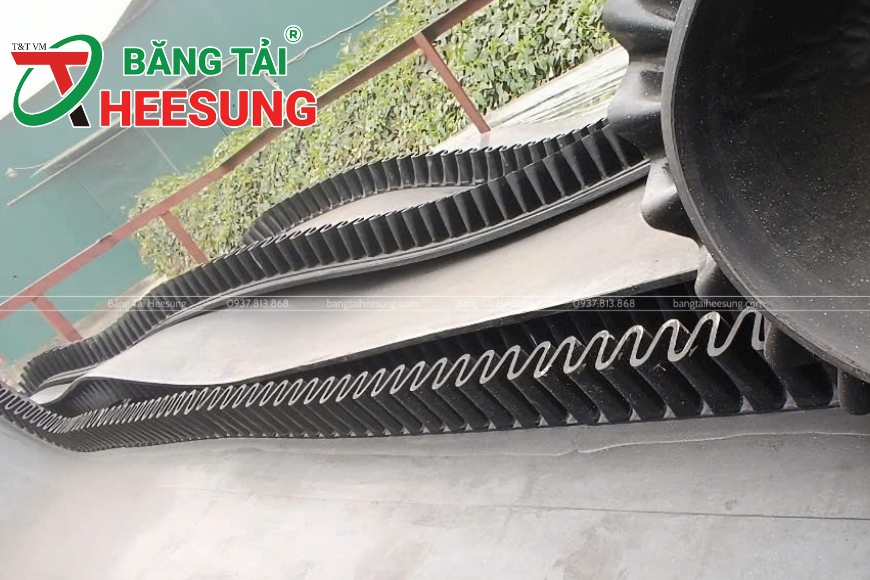 băng tải gầu bèo Heesung