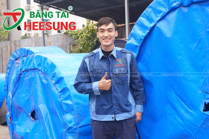 mua băng tải Heesung