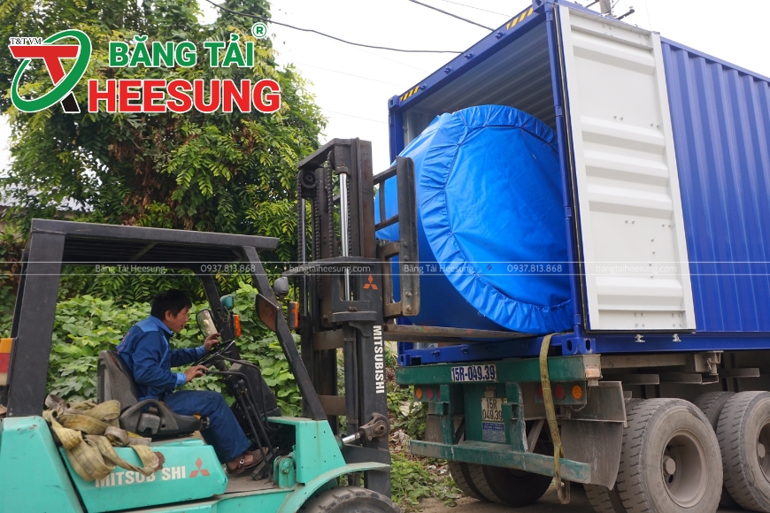 mua băng tải vải bố