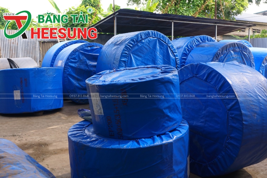 băng tải cao su Heesung có sẵn