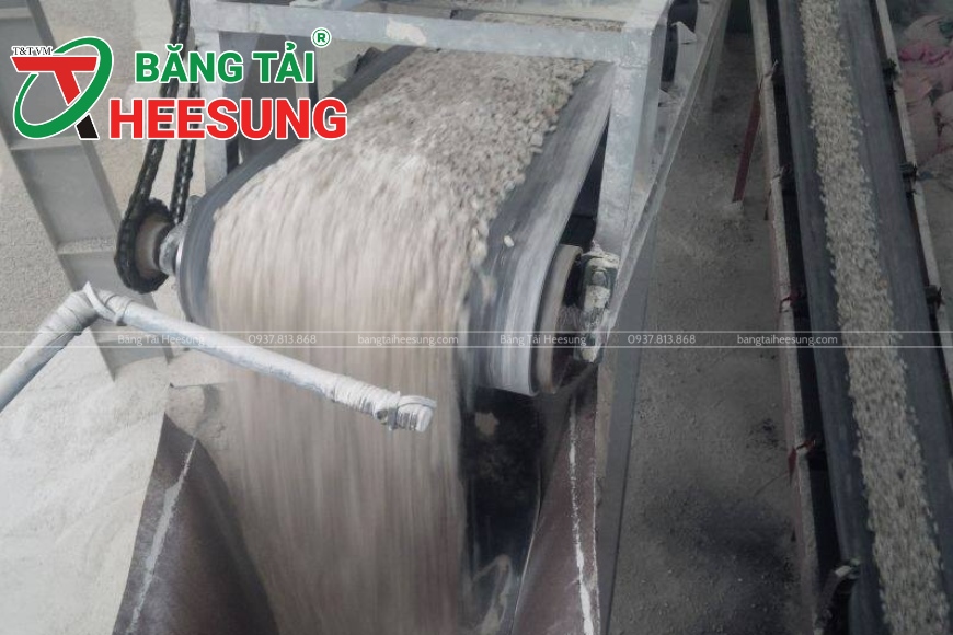 băng tải cao su mini trong công nghiệp