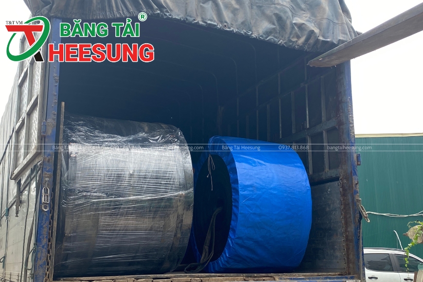 vận chuyển băng tải cao su