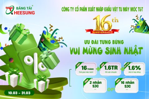 Chương trình khuyến mãi: Ưu đãi tưng bừng Vui mừng sinh nhật