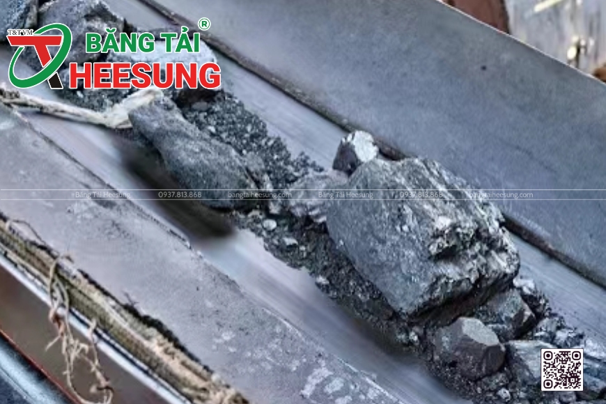 băng tải bị bong keo