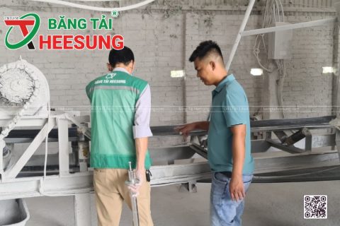 Hướng dẫn đo và tính chu vi băng tải từ khung băng tải có sẵn