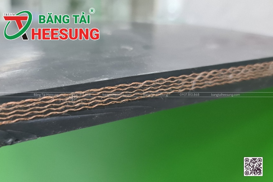 băng tải bố vải EP