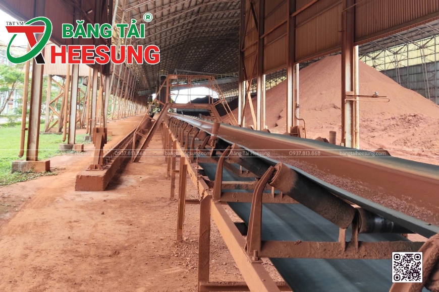 dự án băng tải cao su Heesung