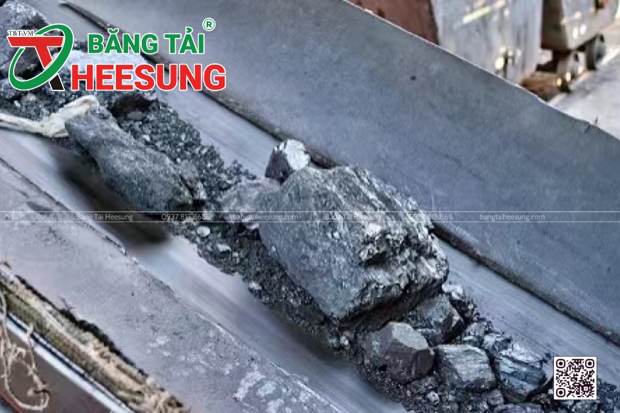 khả năng đàn hồi băng tải kém