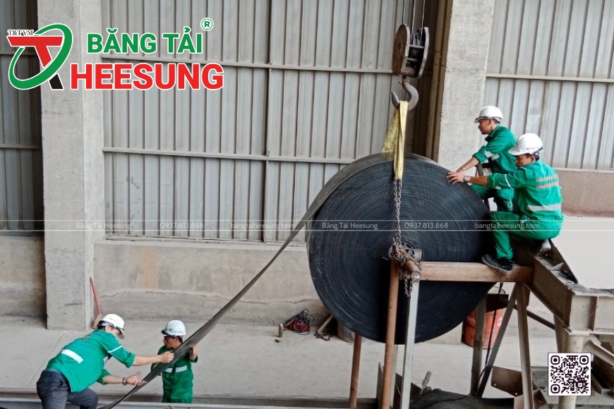 kiểm tra chất lượng băng tải