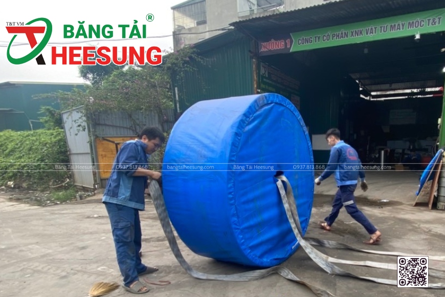 lựa chọn băng tải Heesung