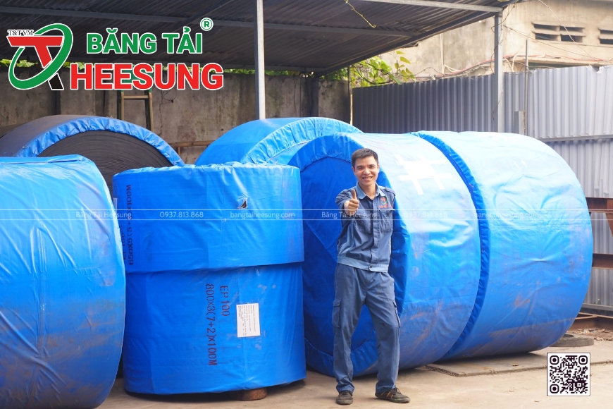 băng tải cao su Heesung