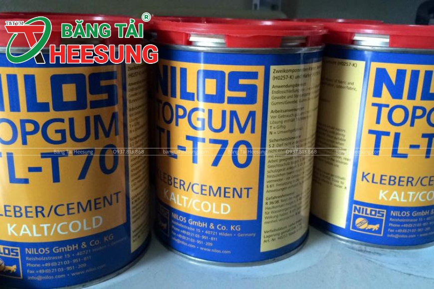 keo dán băng tải nilos