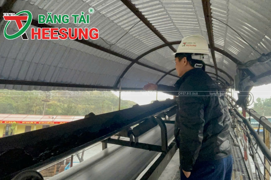 báo giá băng tải bố vải EP