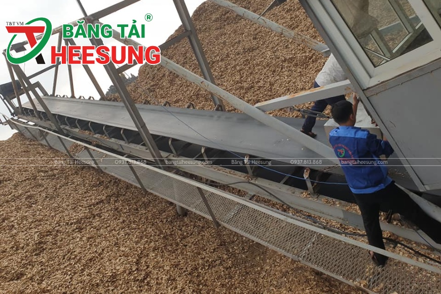 bảo hành băng tải cao su