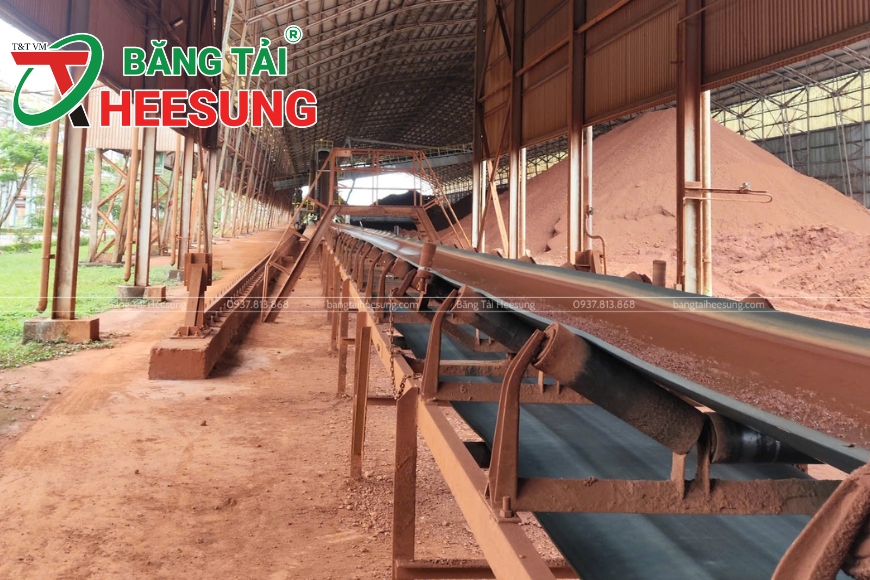 tuổi thọ của băng tải Heesung