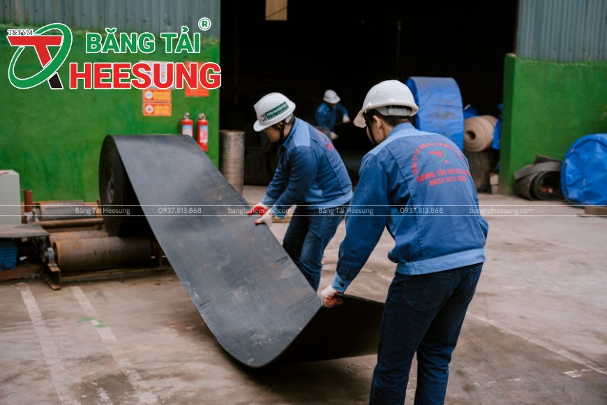 băng tải cao su khổ B800