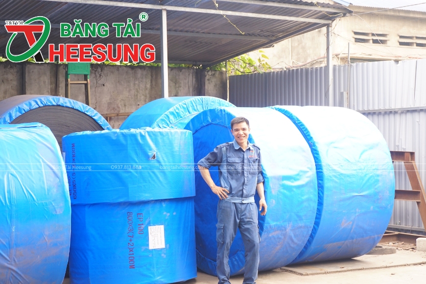 cấp băng tải cao su B800