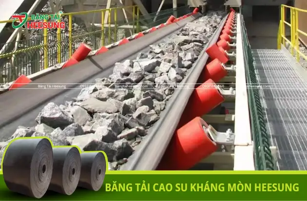 BĂNG TẢI CAO SU KHÁNG MÒN HEESUNG
