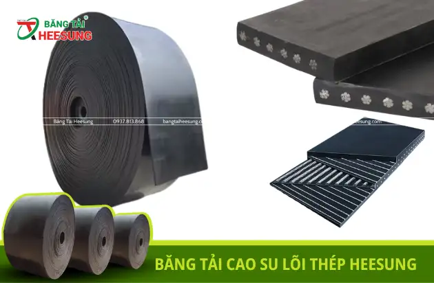 BĂNG TẢI CAO SU LÕI THÉP HEESUNG