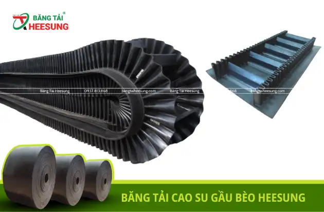 BĂNG TẢI CAO SU GẦU BÈO HEESUNG