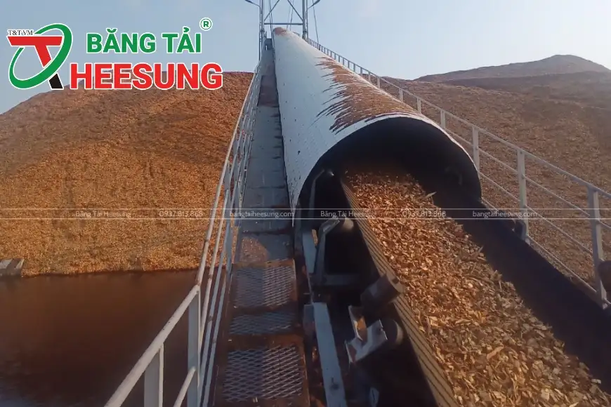 bán băng tải gân V Heesung