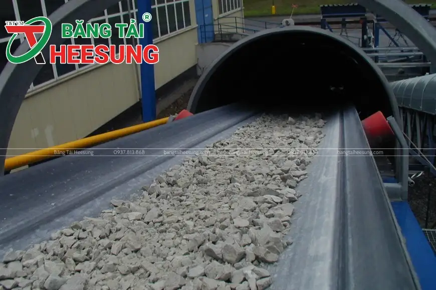 băng tải EP trong dây chuyền