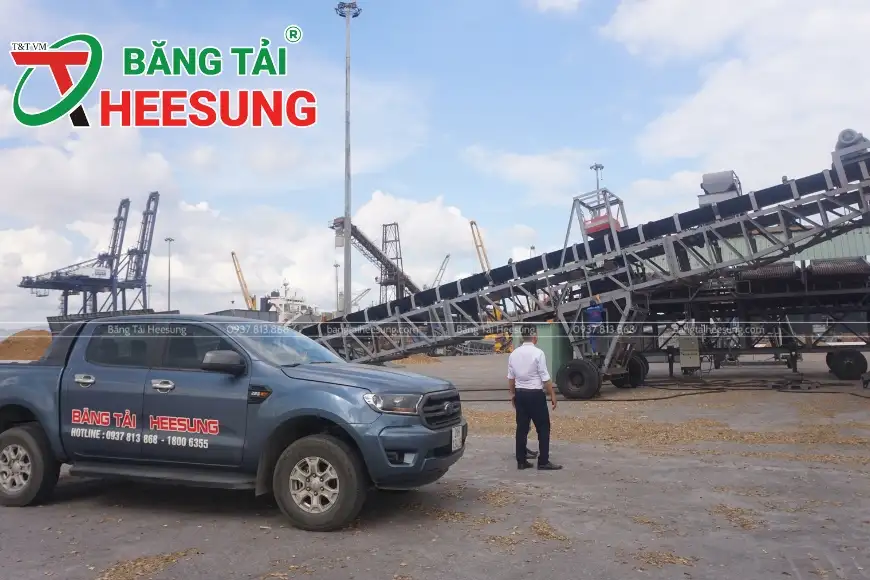 băng tải cao su tại Quảng Ninh